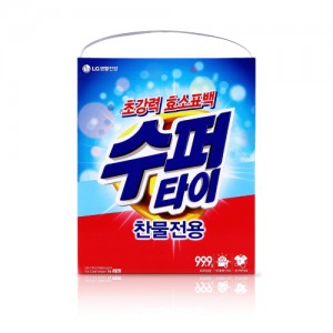 수퍼타이5kg/세탁세제/가루비누/lg생활건강/슈퍼타이/곽